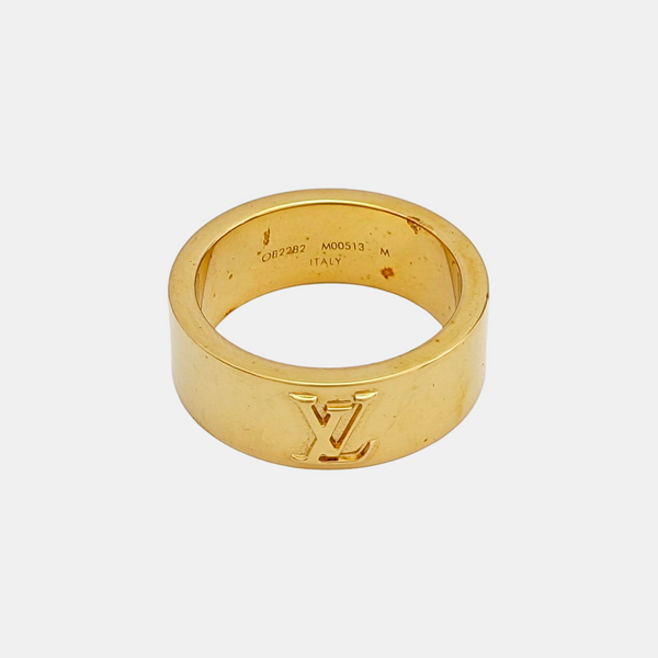 Metal Gold Ring EU 60