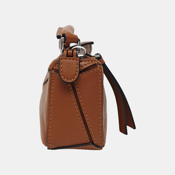 Puzzle Nano Calfskin Brown