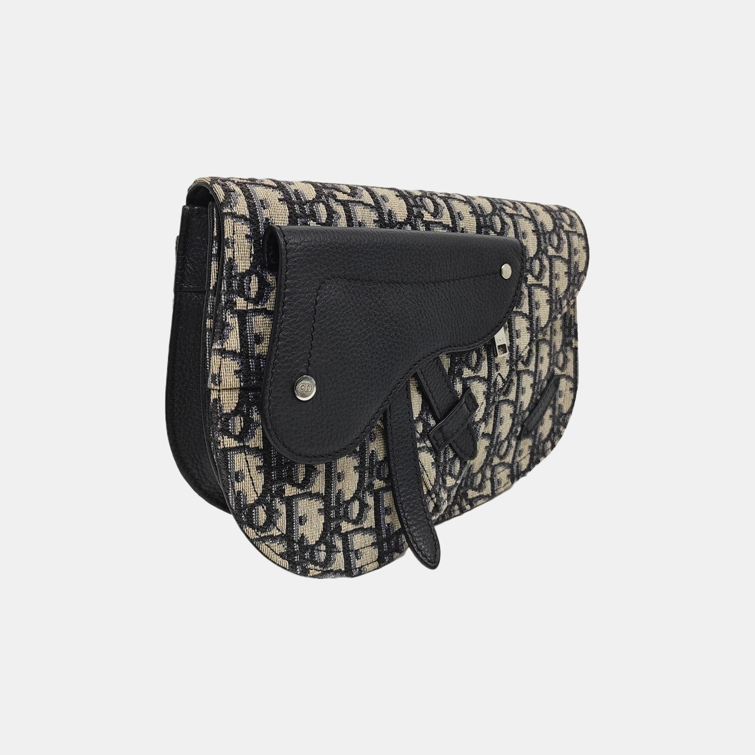 Saddle Monogram Canvas Azul