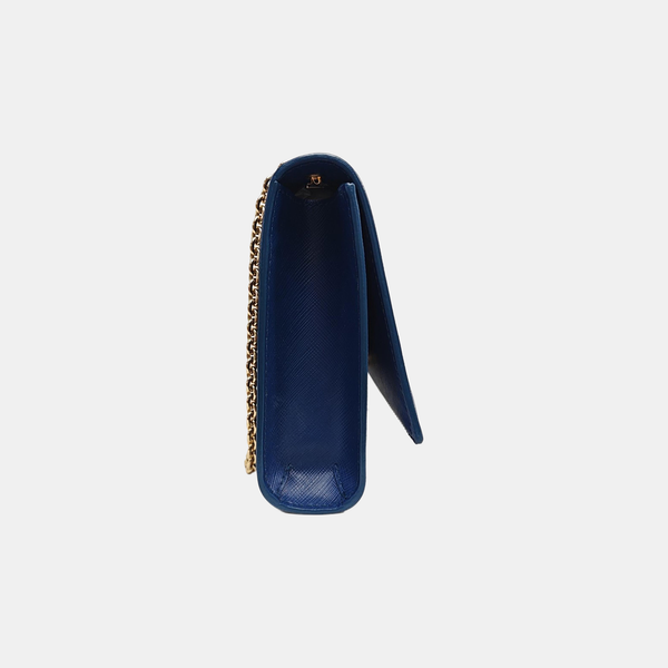 Ginny Calfskin Blue