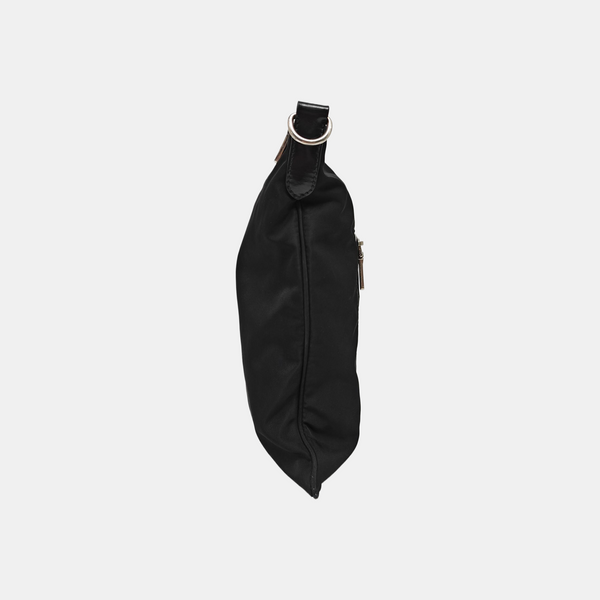 Nylon Top Handle Bag Black