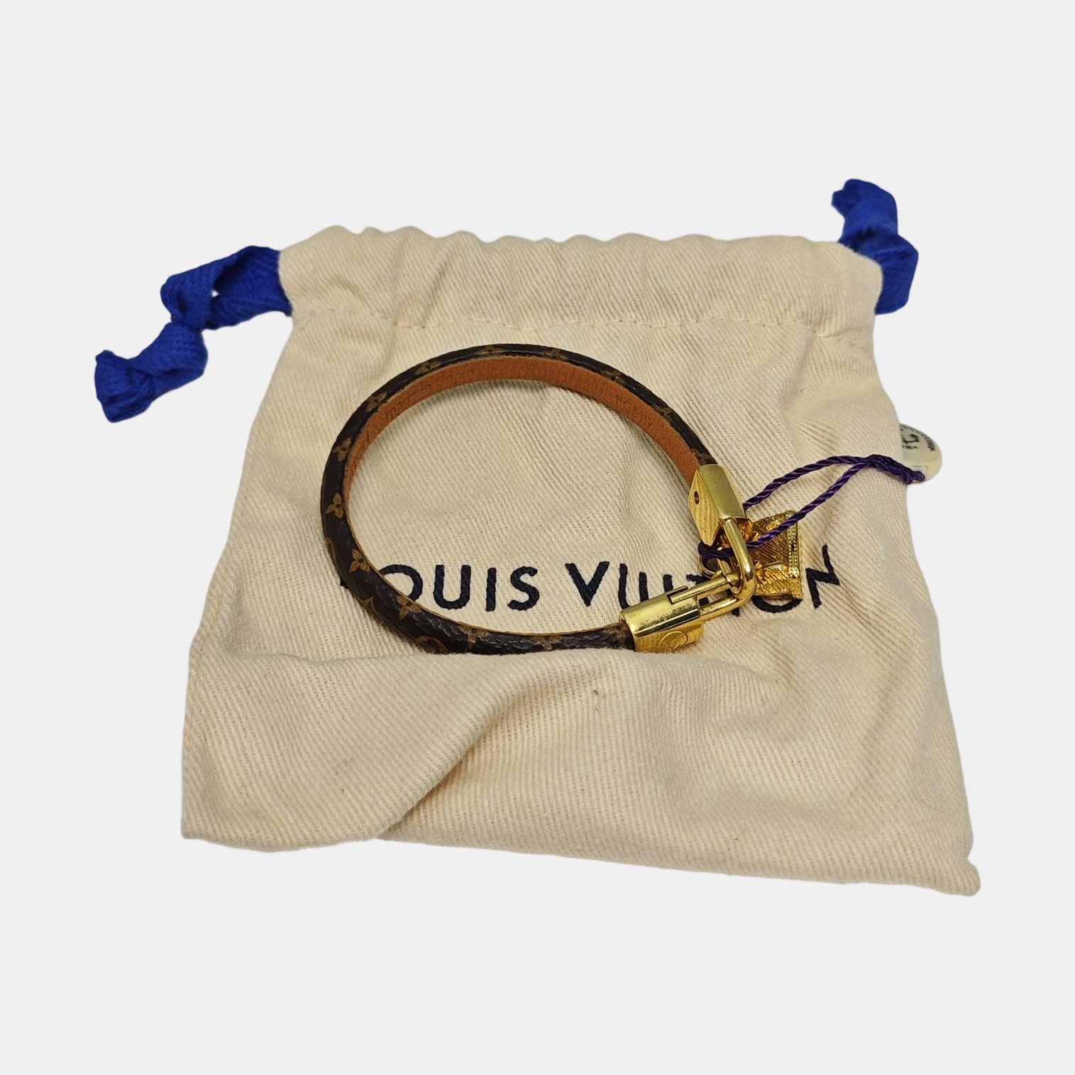 ALMA Leather Brown Bangle