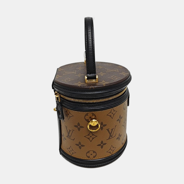 CANNES PM Monogram Coated Canvas Brown