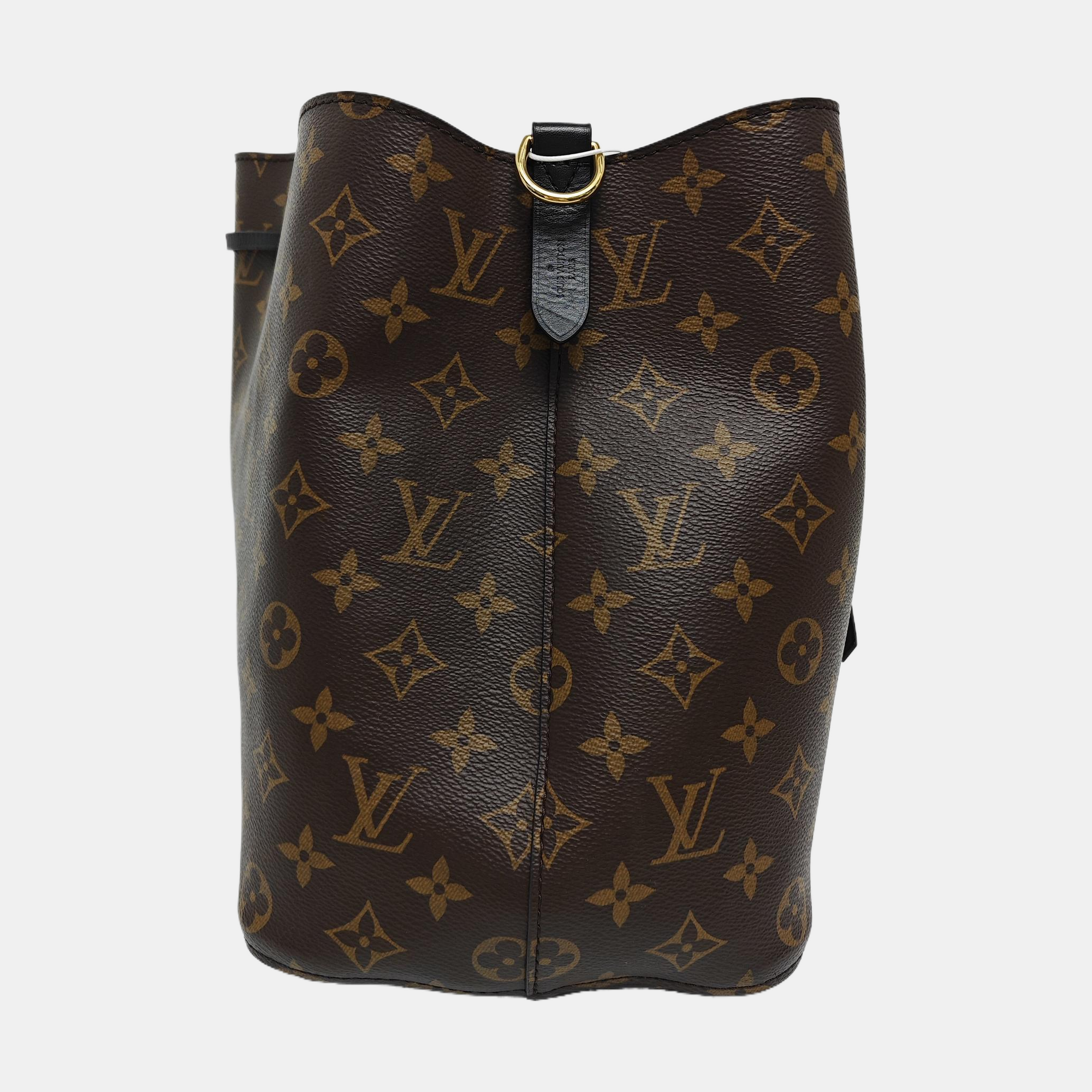 NÉONOÉ MM Monogram Coated Canvas Brown