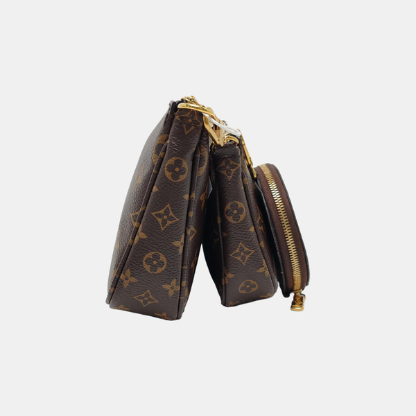 MULTI Monogram Coated Canvas Brown