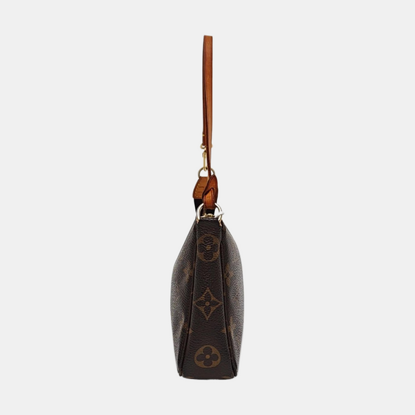 ACCESSOIRES Monogram Coated Canvas Brown