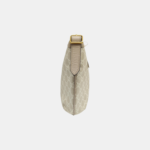 Authenticated pre-owned  Ophidia Small Monogram Coated Canvas Beige - Shoulder Bag at Looply
