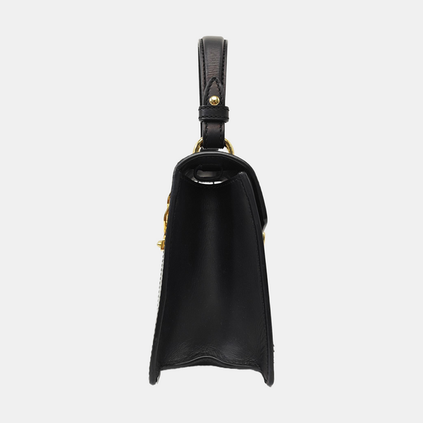 Sylvie Mini Calfskin Black