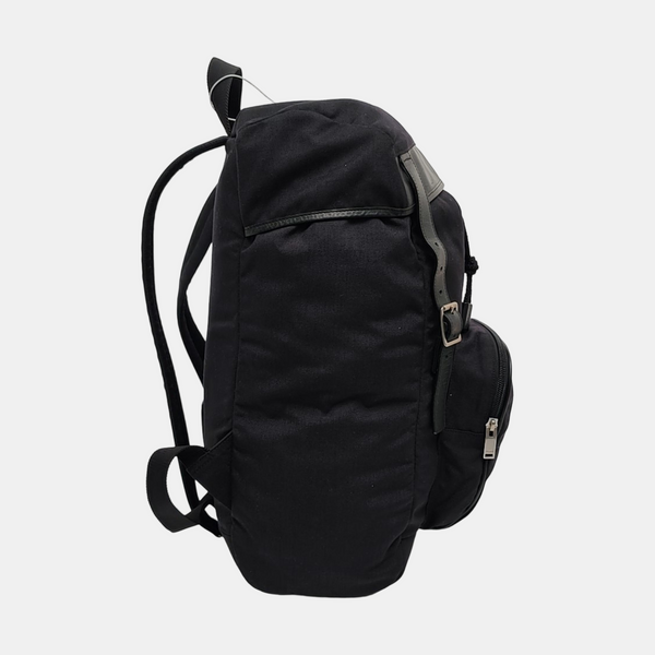 Canvas Backpack Black