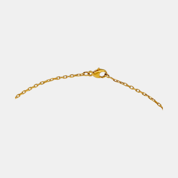 Pop H Metal Gold Necklace