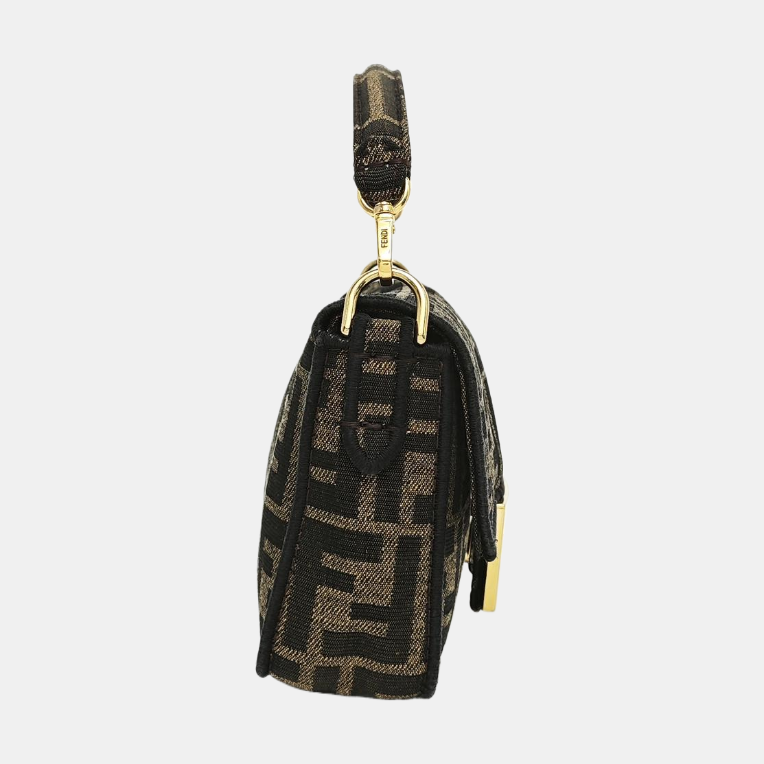 Baguette Mini Fabric Brown