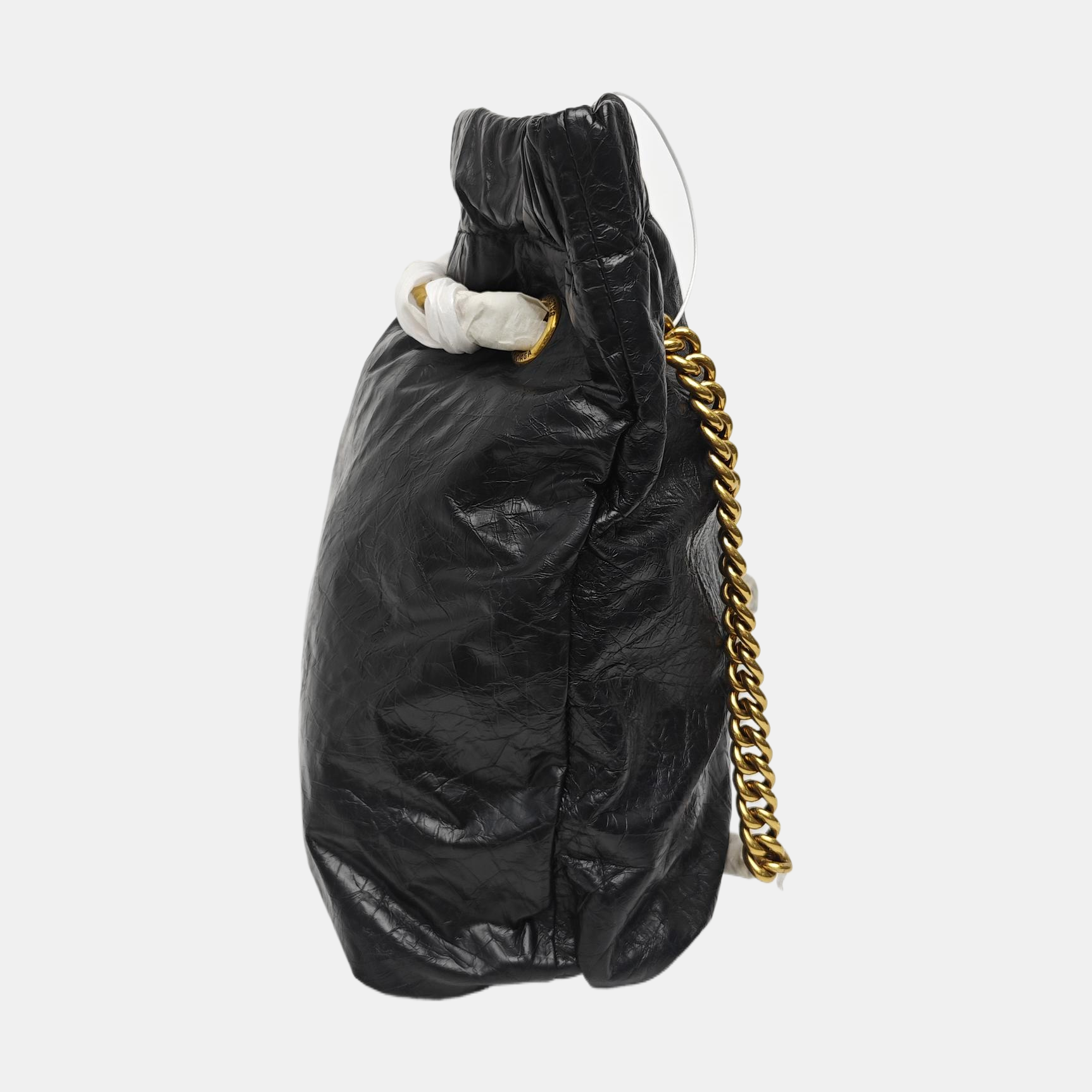 Calfskin Shoulder Bag Black