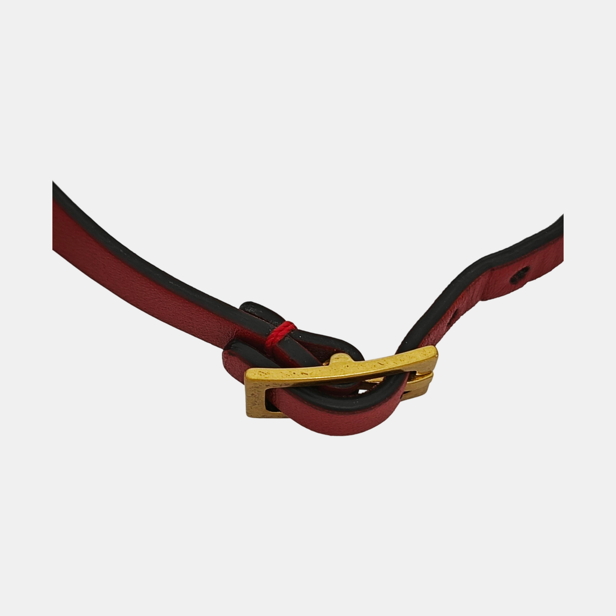 J'adior Metal Red Necklace