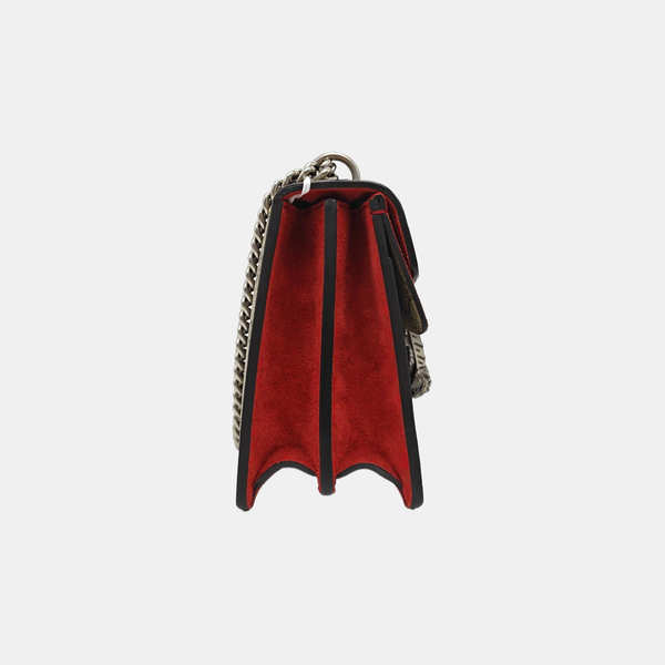 Dionysus Small Monogram Coated Canvas Black