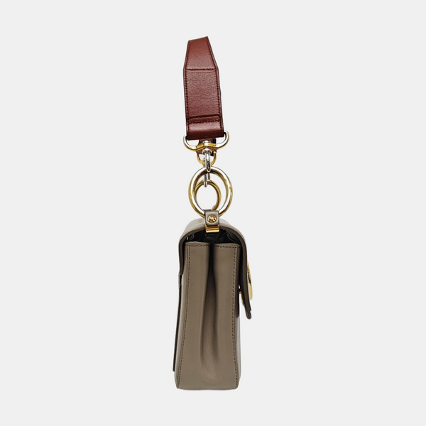 Chloé C Small Calfskin Gray