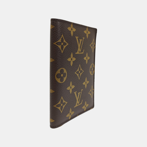 Monogram Coated Canvas Card Holder Brown