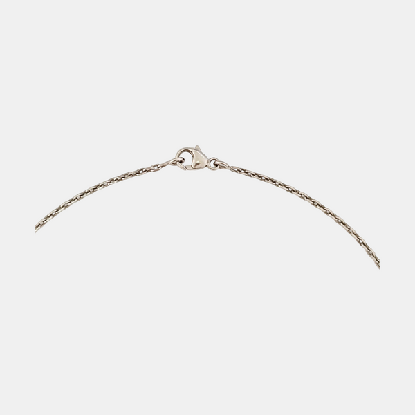 Pop H Metal Silver Necklace