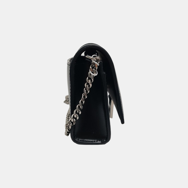 Hourglass Small Calfskin Black
