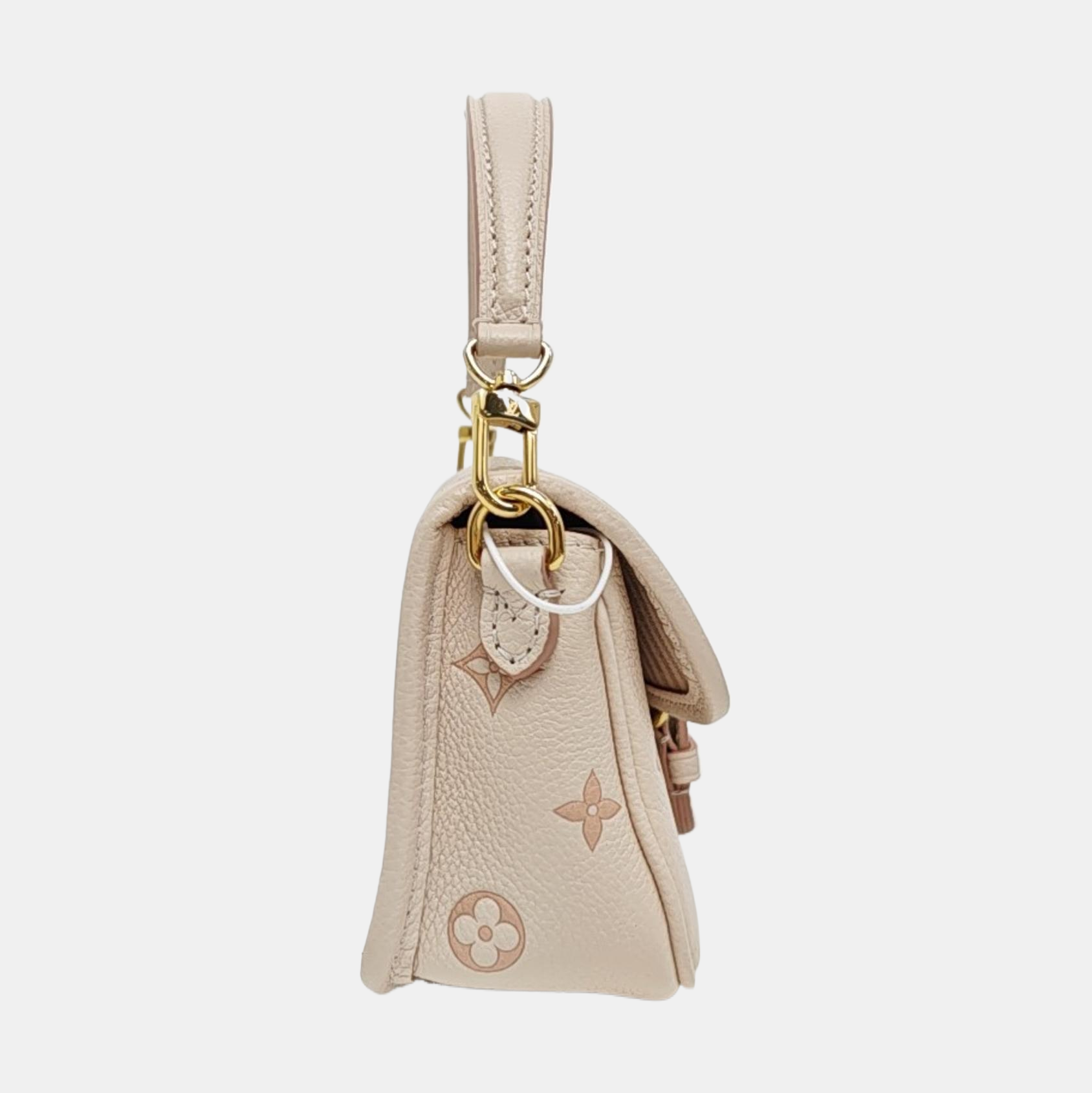 DIANE Nano Monogram Calfskin White