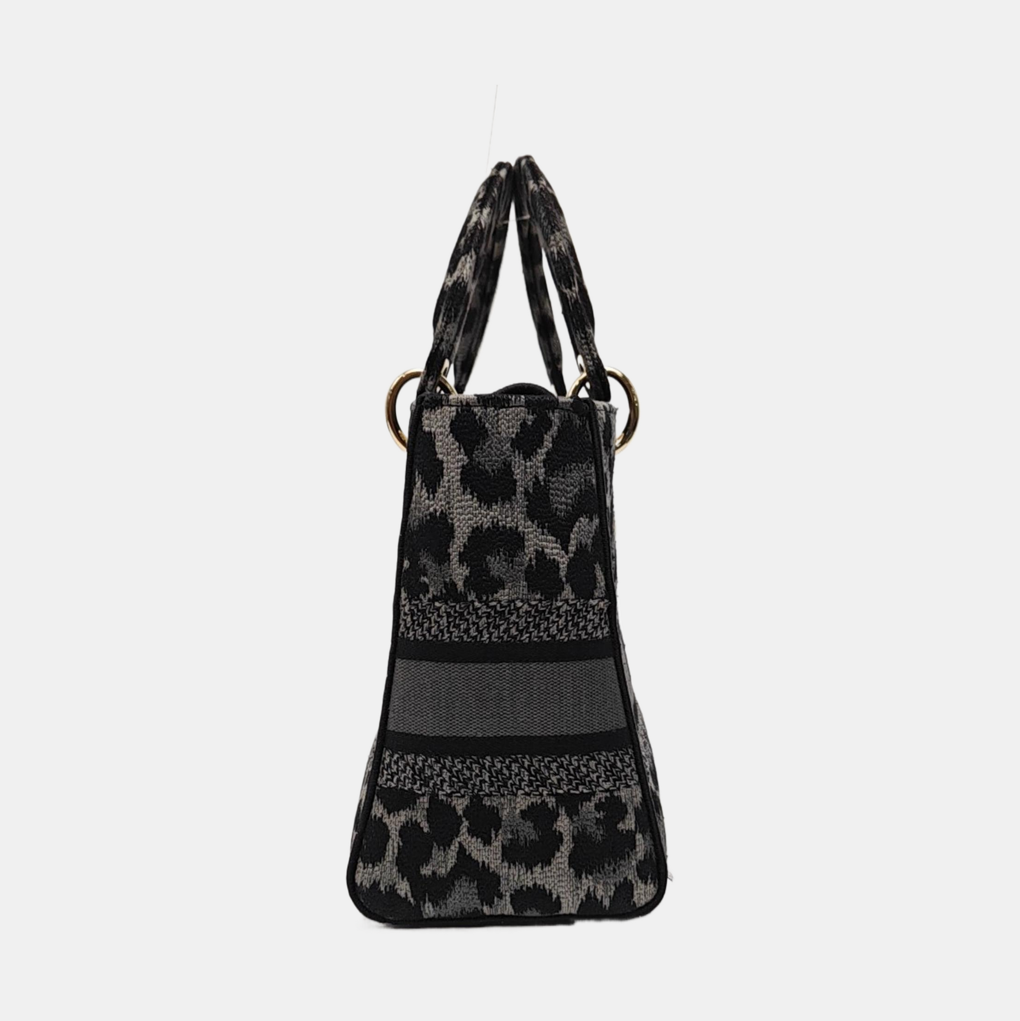 Lady D-Lite Medium Canvas Gray