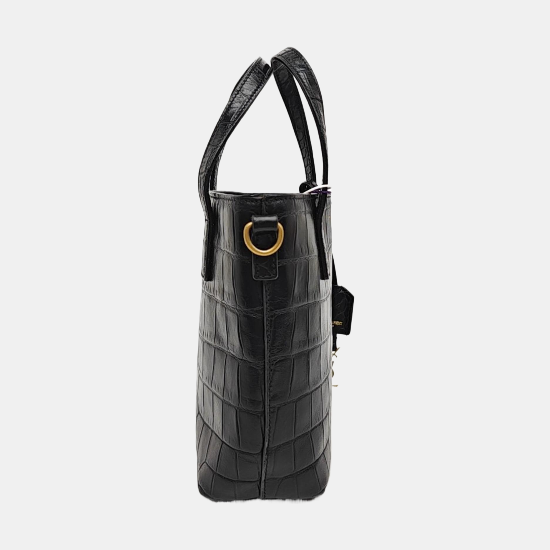 Calfskin Shoulder Bag Black