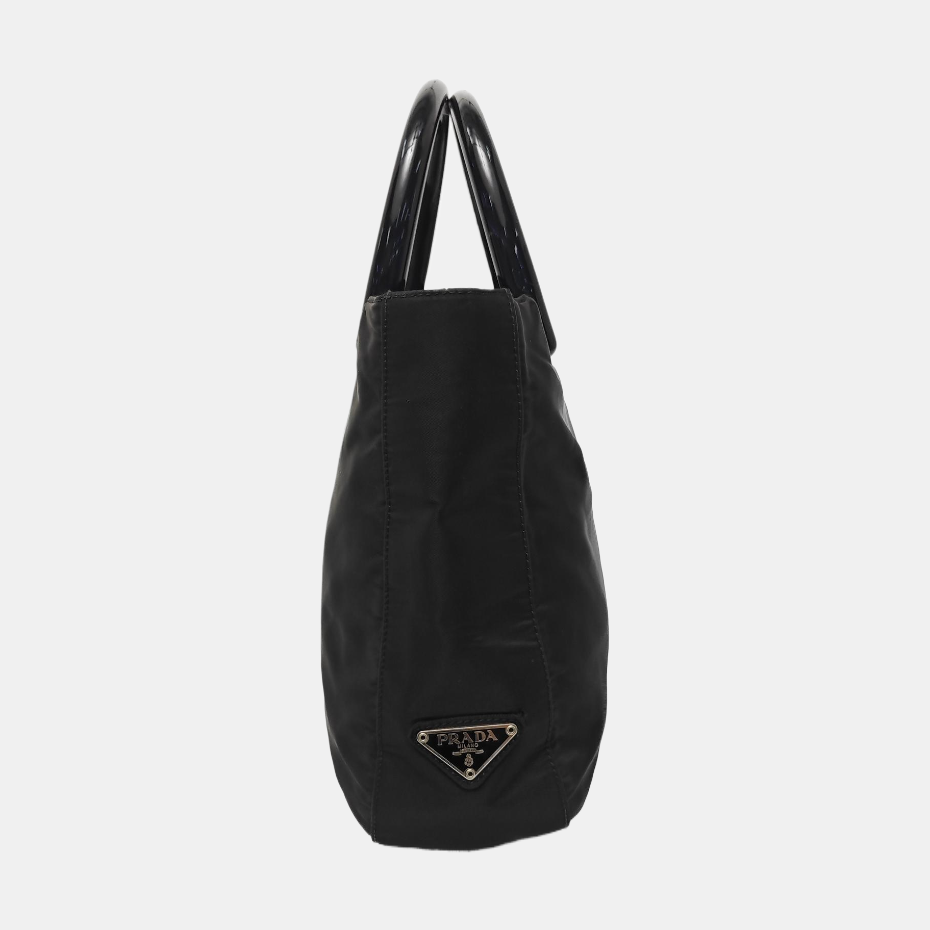 Nylon Tote Bag Black