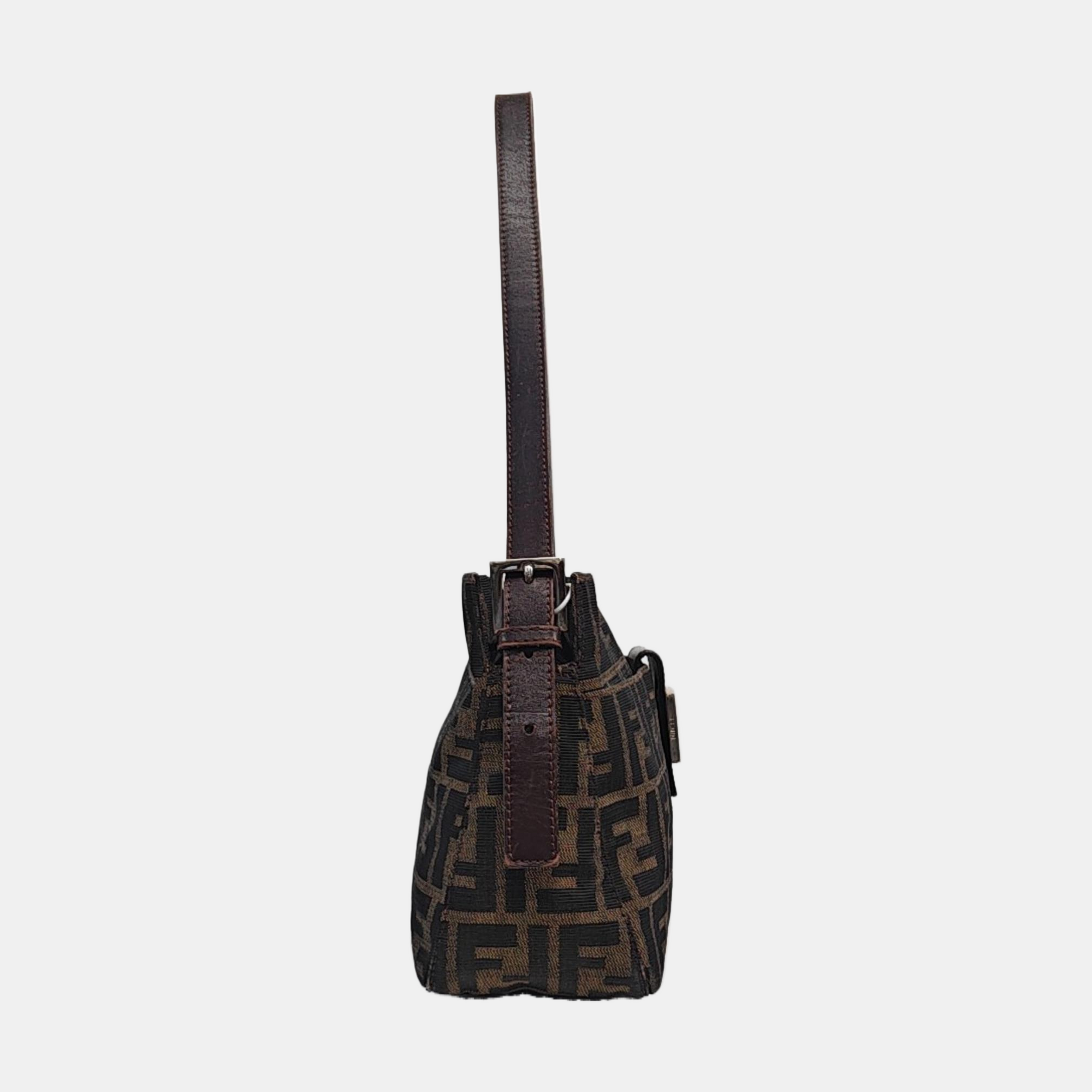 Baguette Medium Canvas Brown