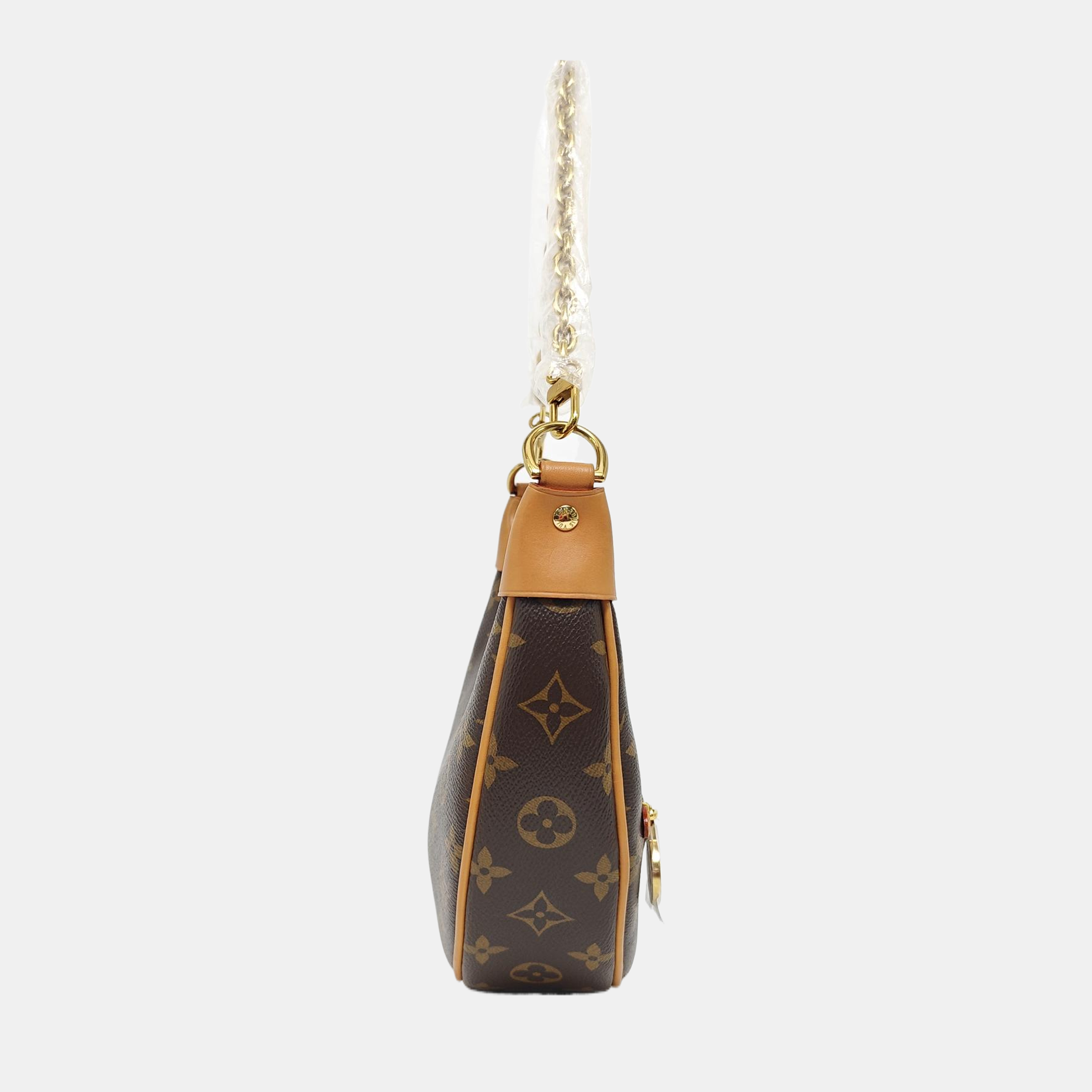 LOOP Monogram Coated Canvas Brown