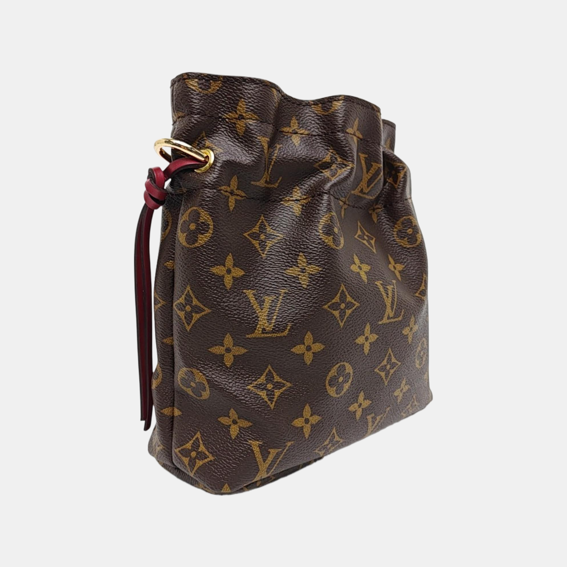 Authenticated pre-owned  NÉONOÉ Monogram Coated Canvas Brown - Bucket Bag at Looply