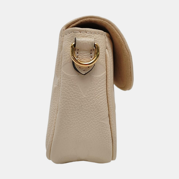 IVY Monogram Calfskin Beige