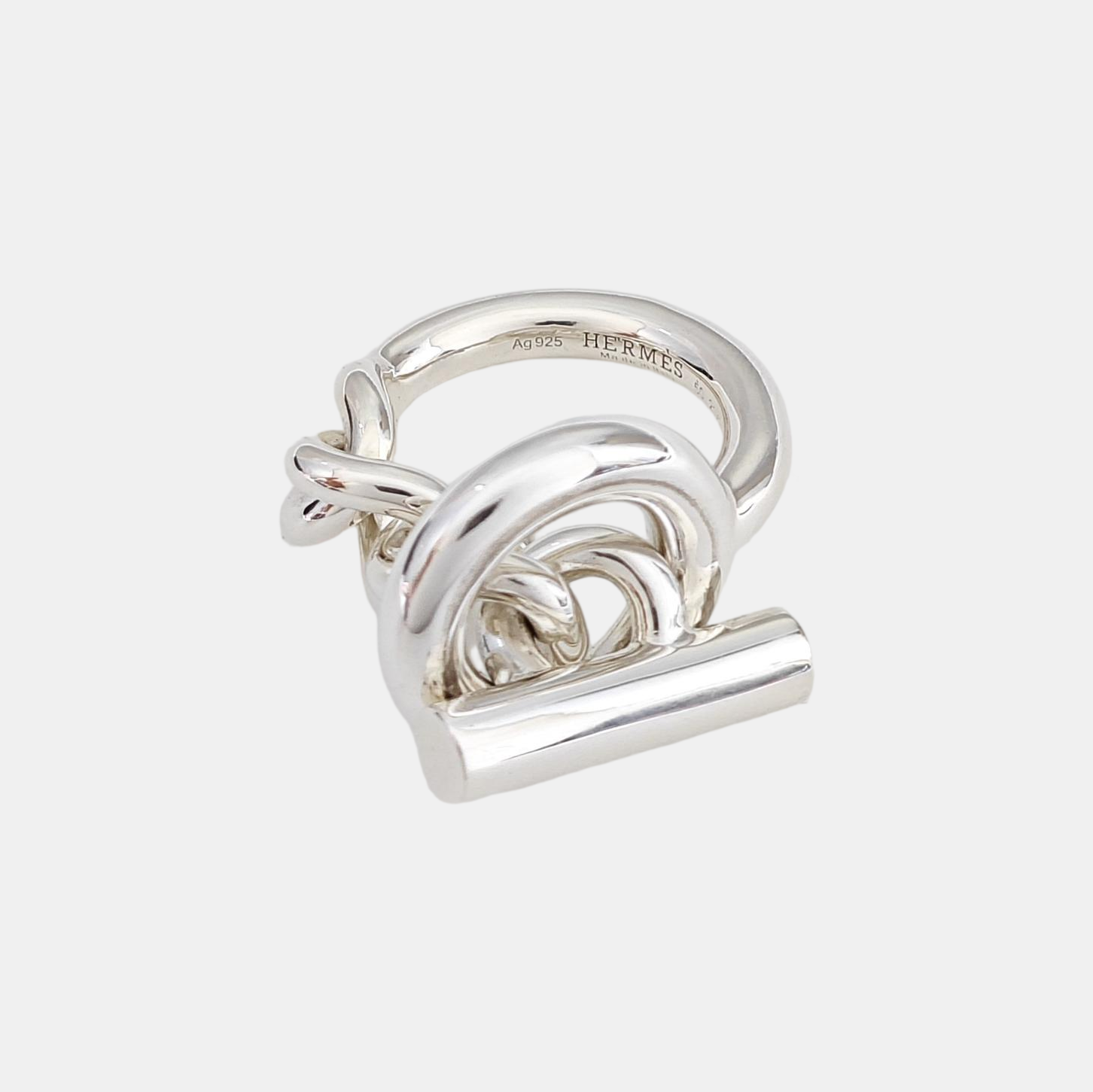 Croisette 925 Sterling Silver Ring EU 50