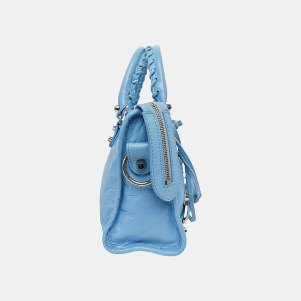 Classic City Mini Lambskin Blue