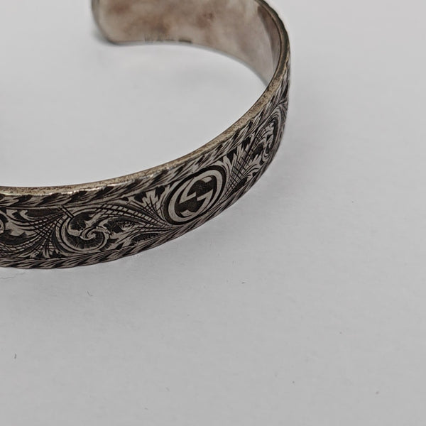 Le Marché Des Merveilles 925 Sterling Silver Gray Bangle