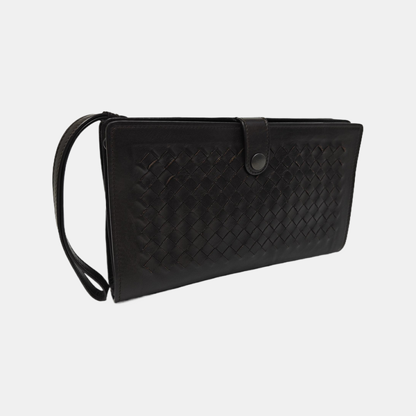 Calfskin Clutch Red