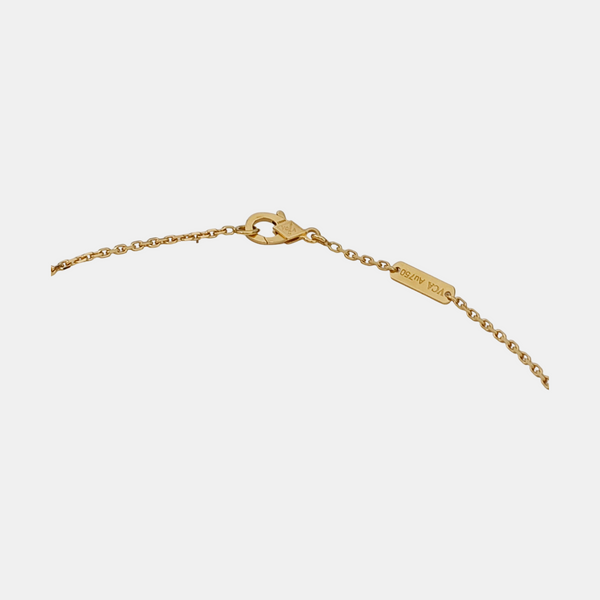Vintage Alhambra 18k Gold Necklace