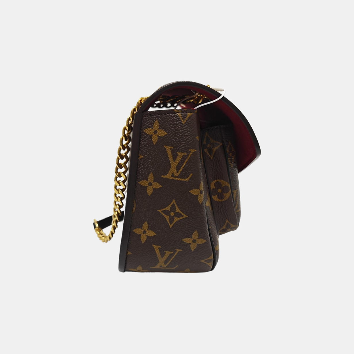 PASSY Monogram Coated Canvas Brown