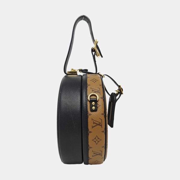 BOITE CHAPEAU PM Monogram Coated Canvas Brown