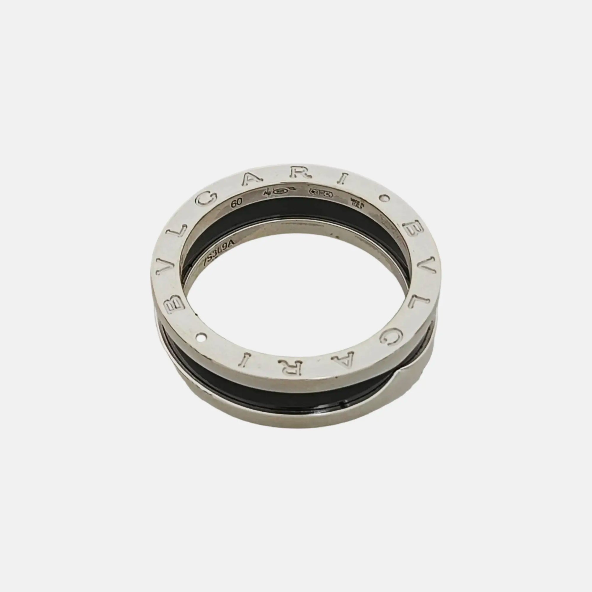 B.ZERO1 925 Sterling Silver Ring EU 60