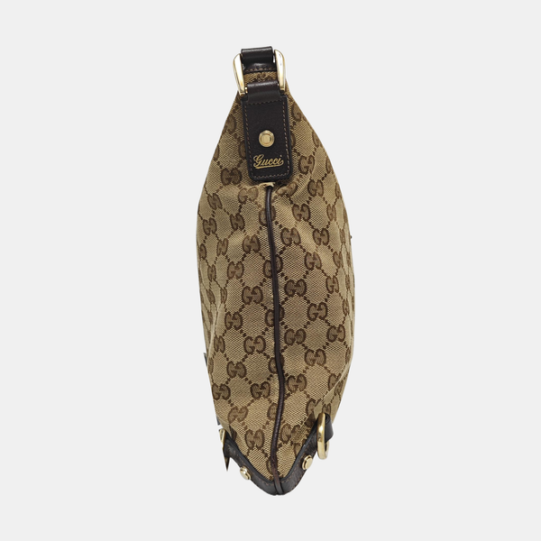 Abbey Monogram Canvas Brown