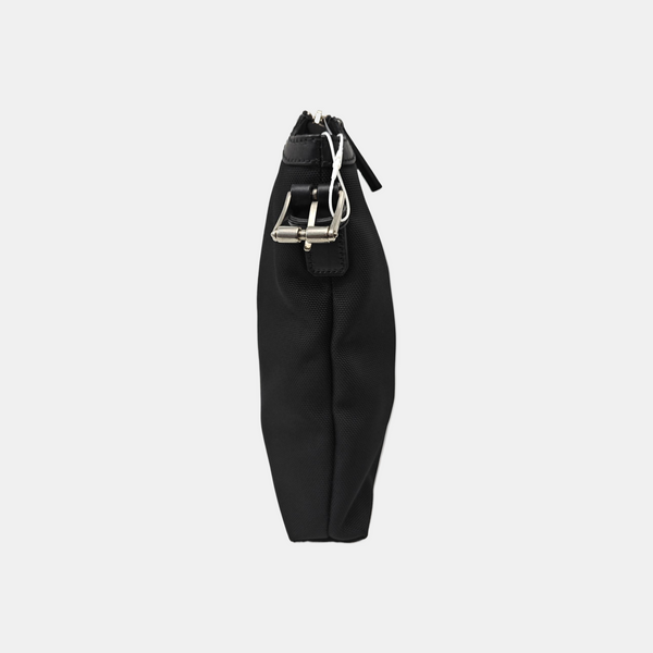 Fabric Shoulder Bag Black