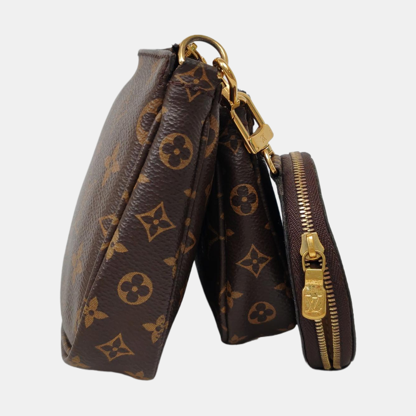 MULTI Monogram Coated Canvas Brown