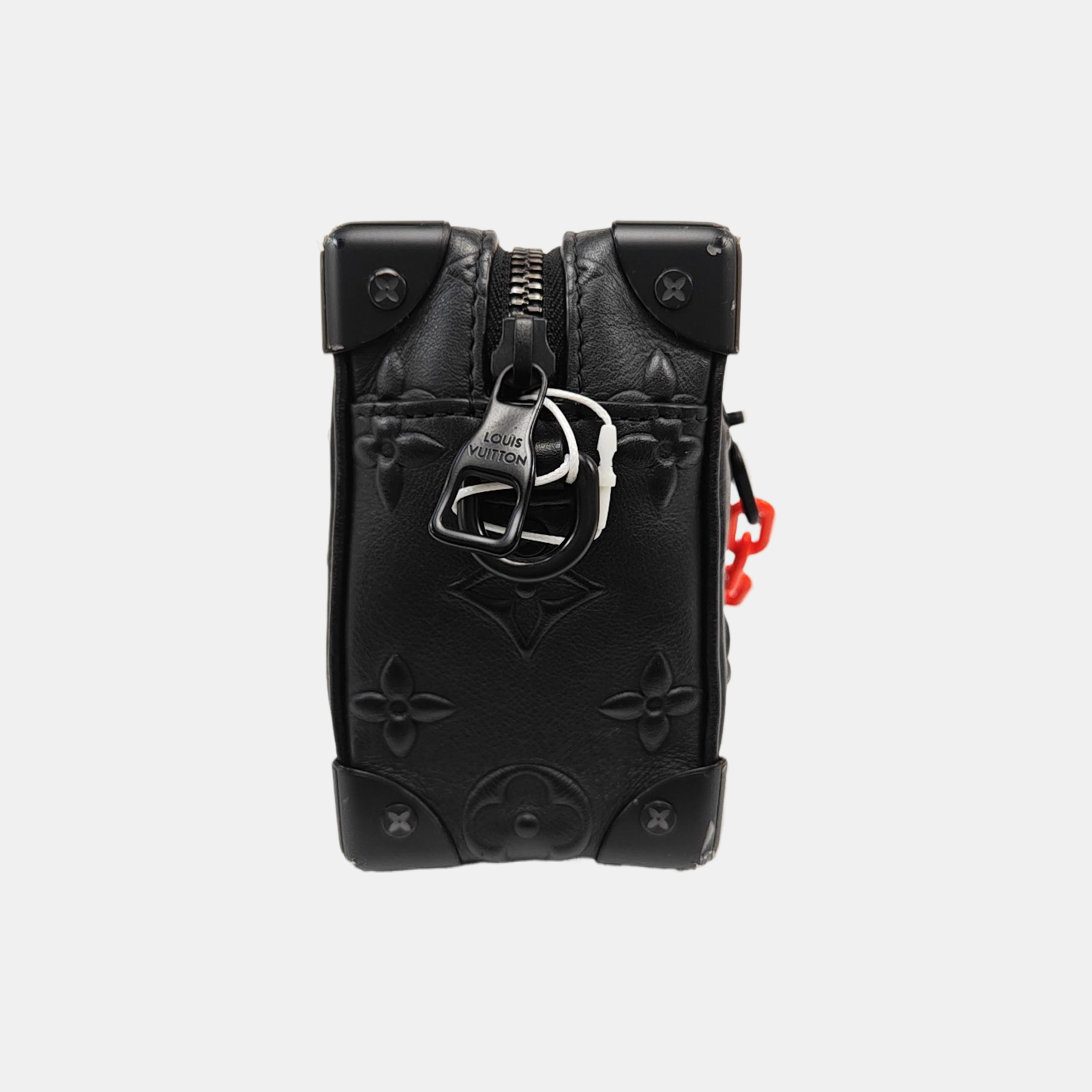 SOFT TRUNK Mini Calfskin Black