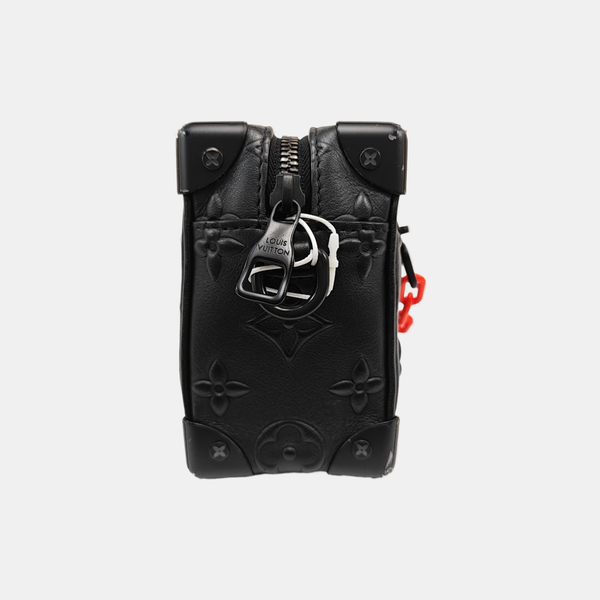 SOFT TRUNK Mini Calfskin Black