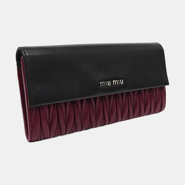 Crystal Quilted Lambskin Red