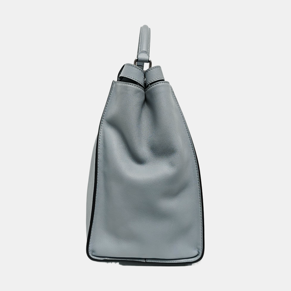 Peekaboo Large Leather Blue