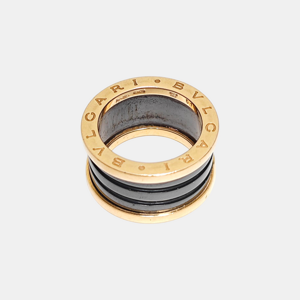 B.ZERO1 18k Rose Gold Ring EU 51