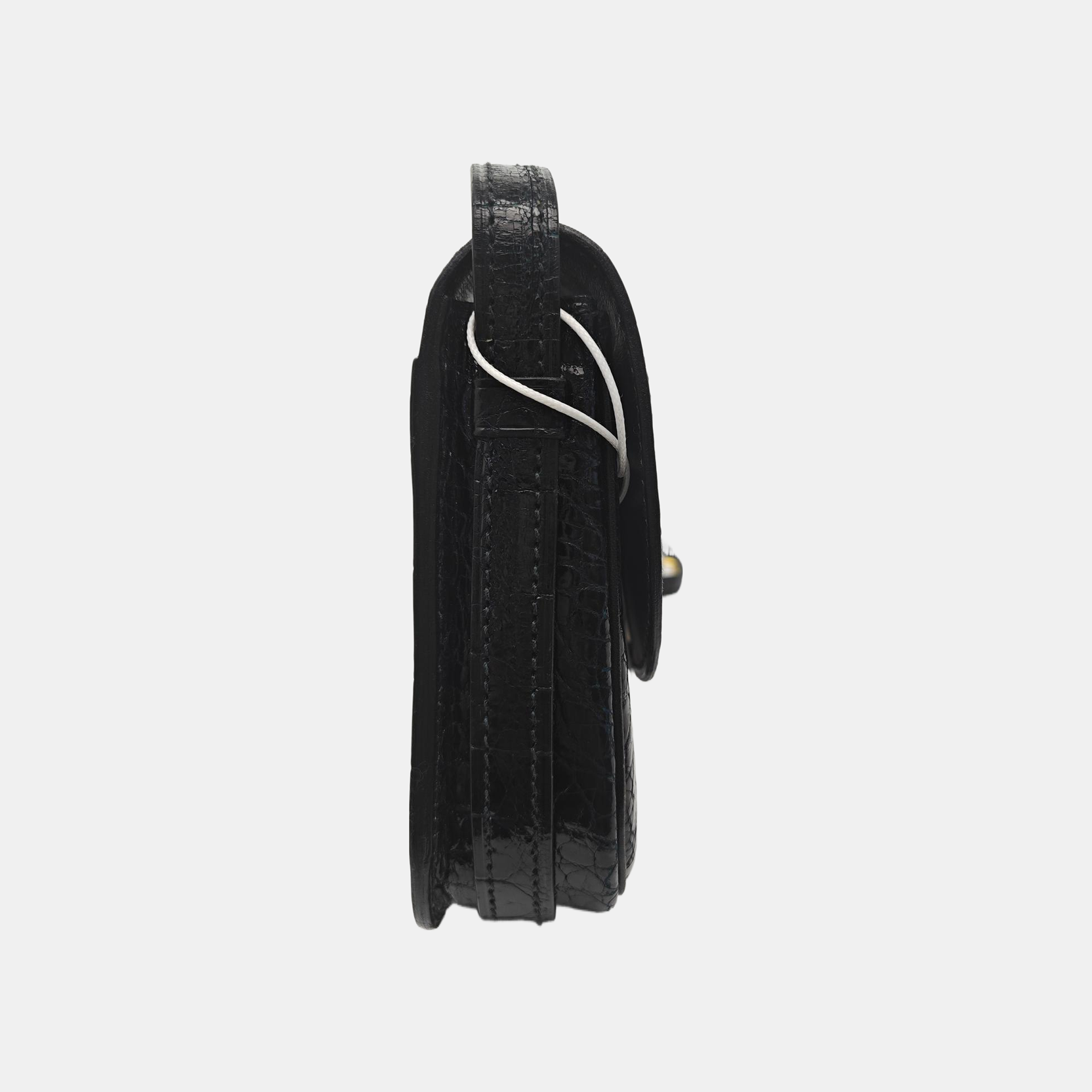 Calfskin Shoulder Bag Black