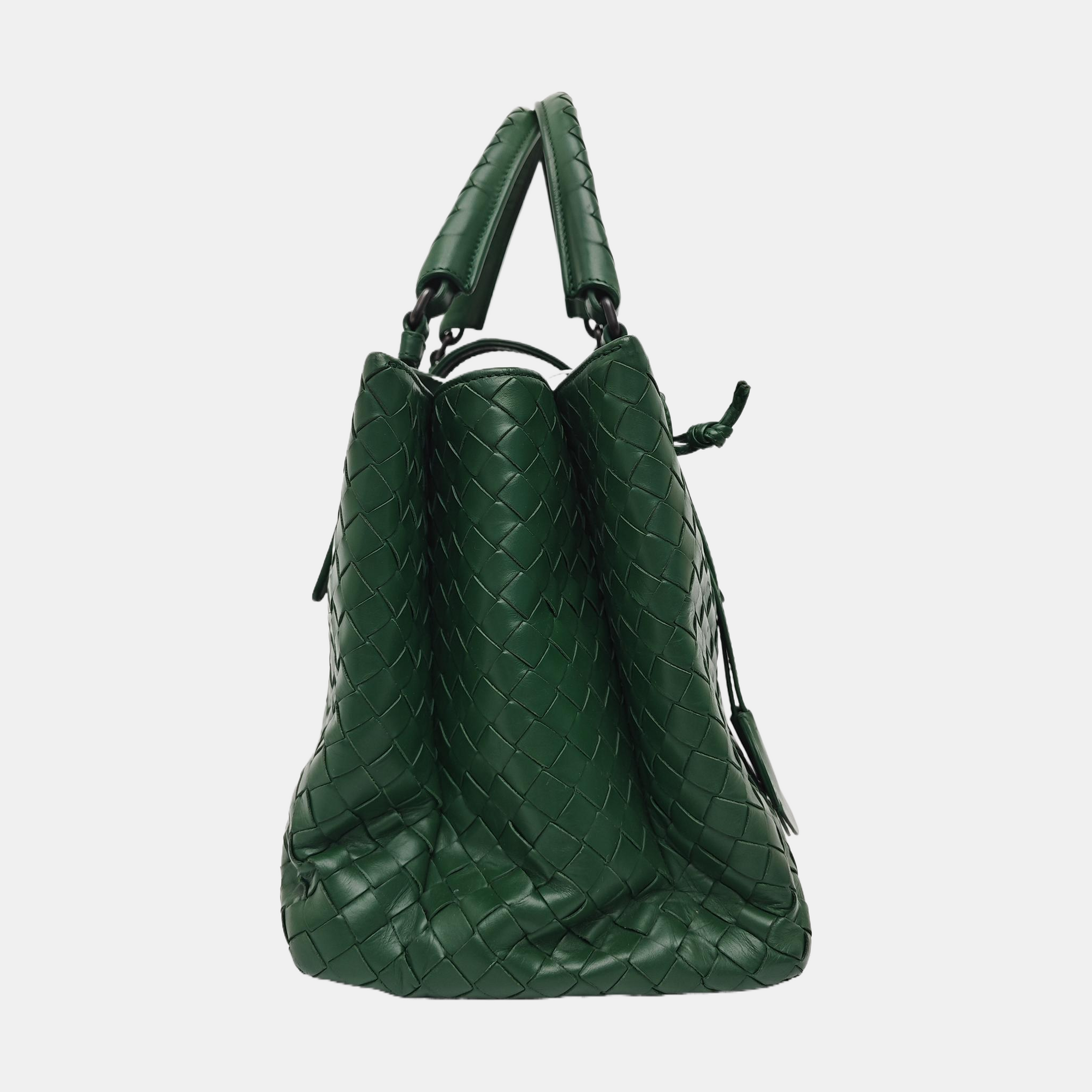 Roma Calfskin Green