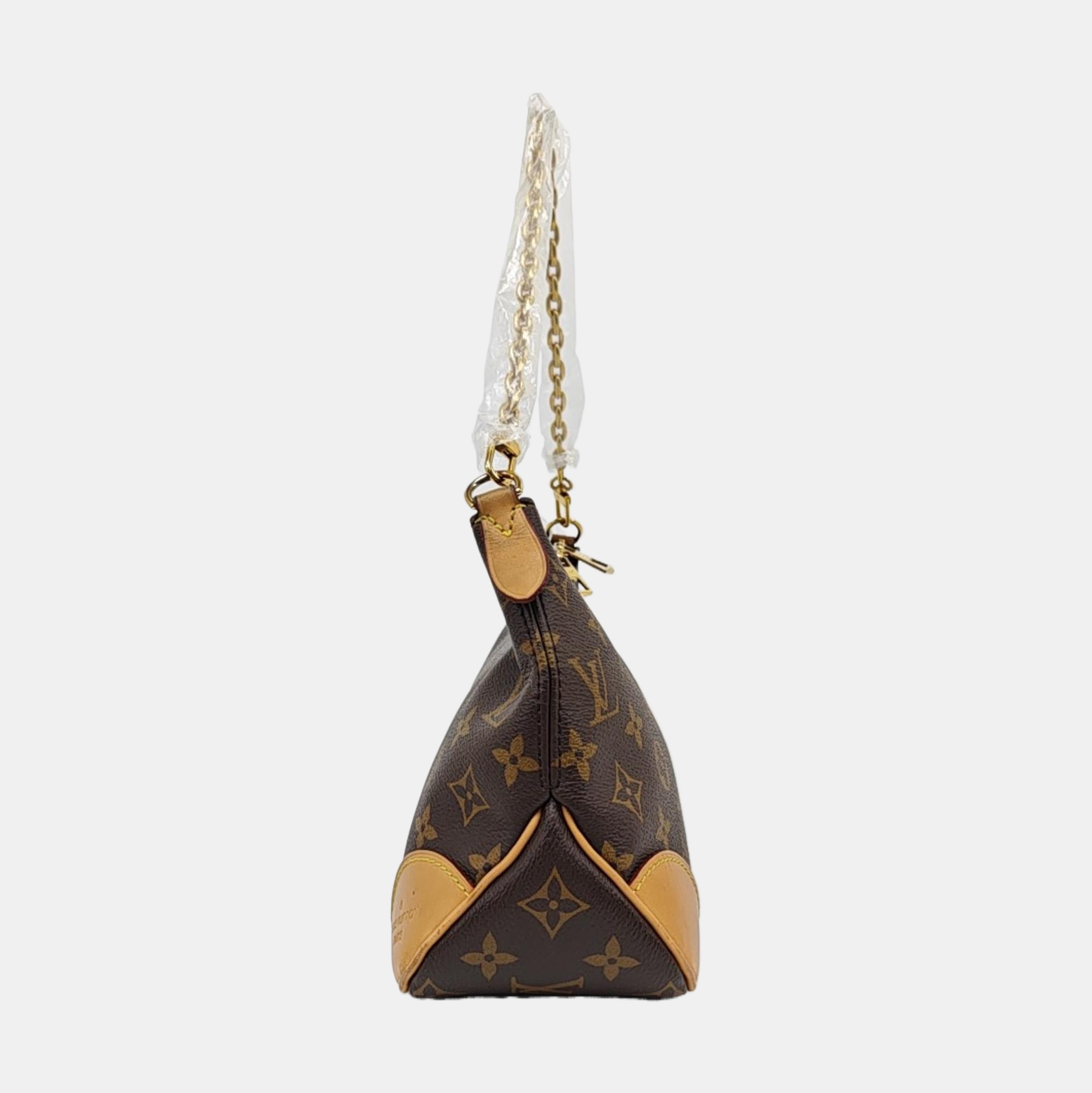 BOULOGNE Monogram Coated Canvas Brown