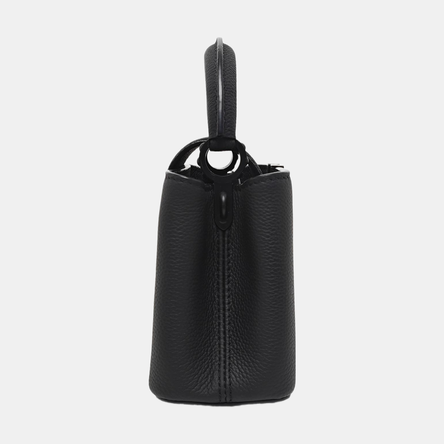 CAPUCINES Mini Calfskin Black